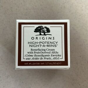 Origins High-Potency Night-A-Mins ™Resurfacing Cream With Fruit-Derived AHAs NWT